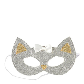 Souza - Gümüş Pırıltılı Kedi Maskesi