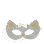 Souza - Gümüş Pırıltılı Kedi Maskesi