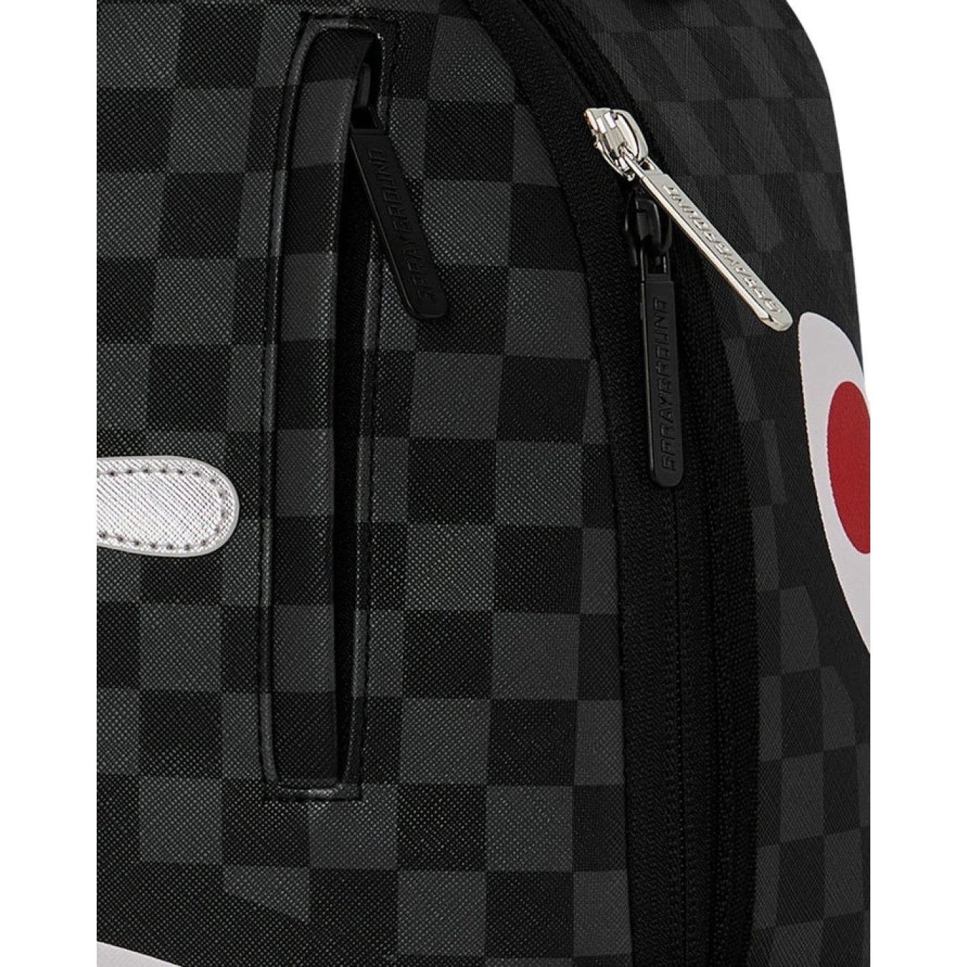 Sprayground - Sılver Sıde Drıp Black Check Dlxsv Sırt Çantası