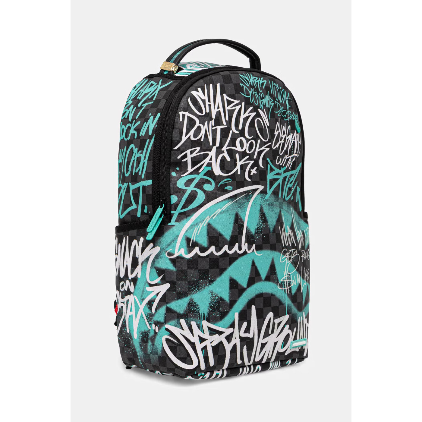 Sprayground - Turkuaz Yazılı Sırt Çantası