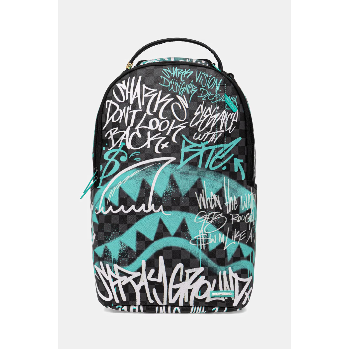 Sprayground - Turkuaz Yazılı Sırt Çantası