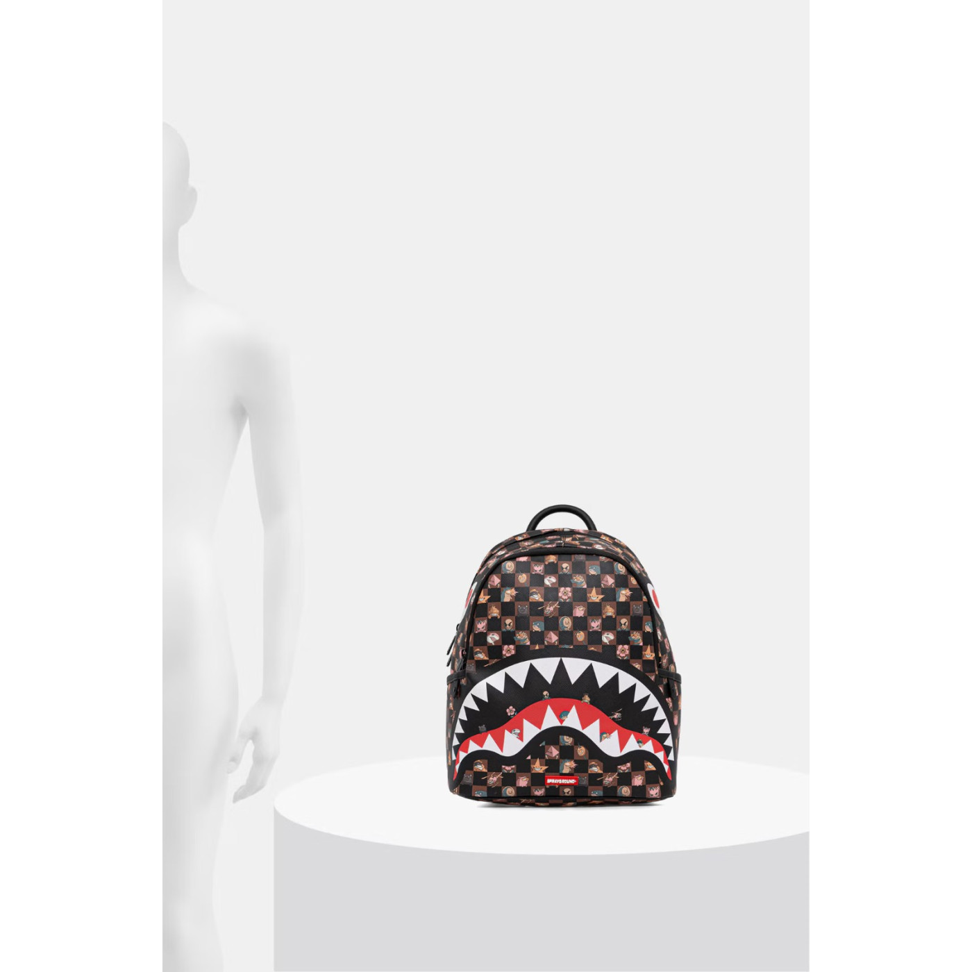 Sprayground - Kahverengi Kareli Anaokulu Sırt Çantası