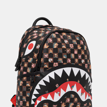 Sprayground - Kahverengi Kareli Anaokulu Sırt Çantası