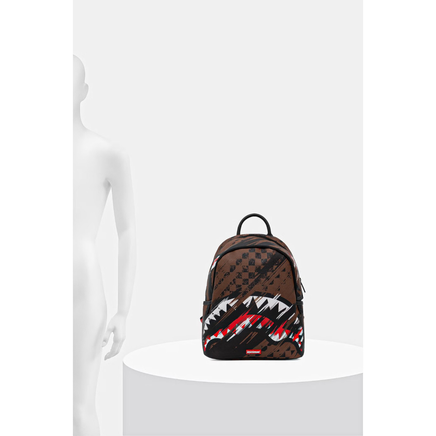Sprayground - Kahverengi Shark Temalı Anaokulu Sırt Çantası