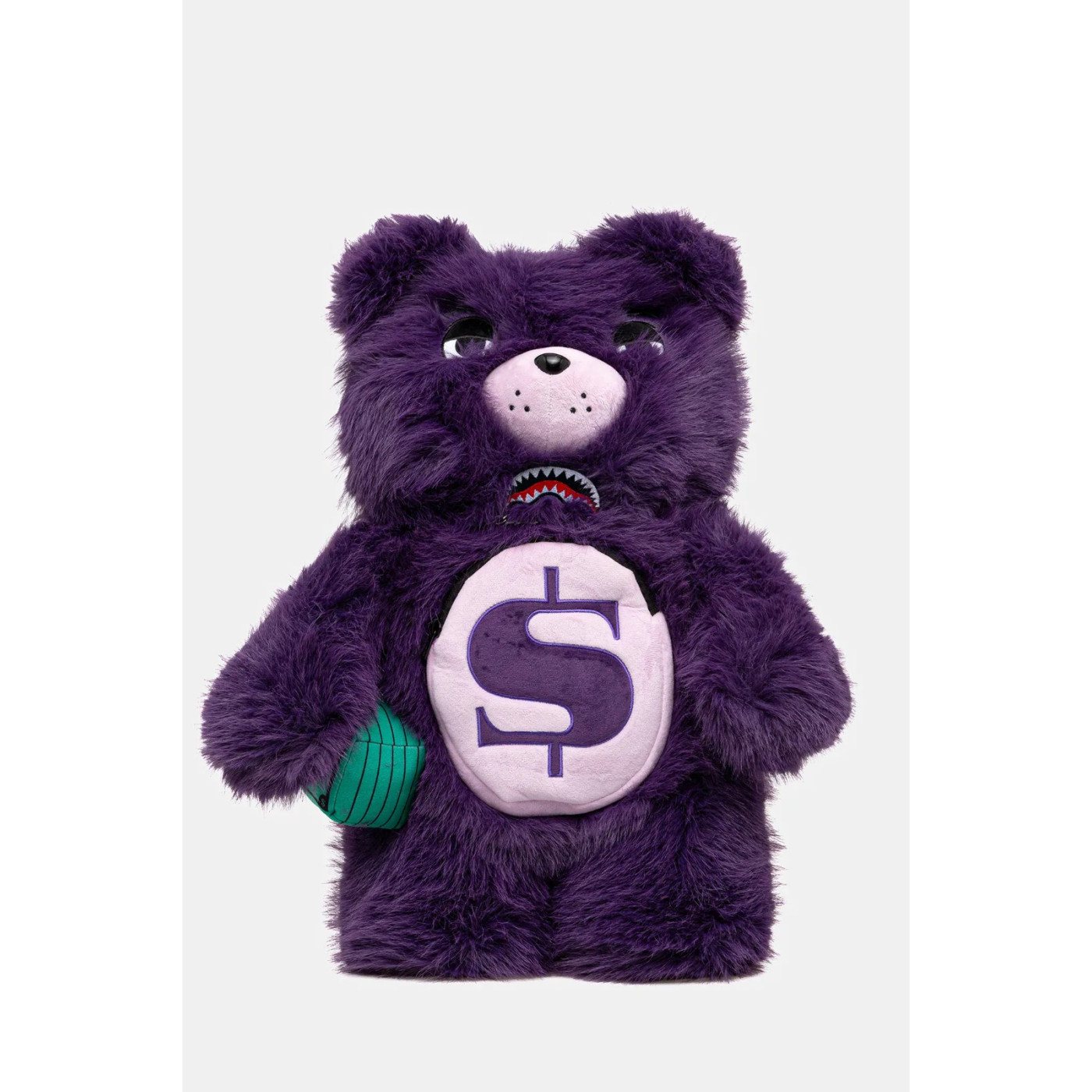 Sprayground - Sharks Para Ayısı Teddy Mor Sırt Çantası
