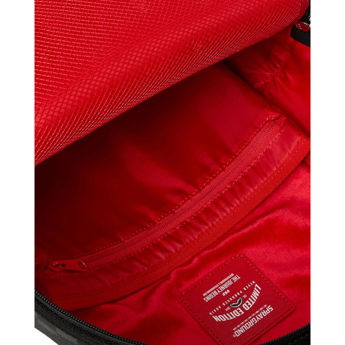 Sprayground - Sılver Sıde Drıp Black Check Dlxsv Sırt Çantası