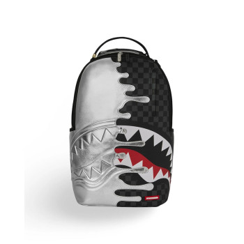 Sprayground - Sılver Sıde Drıp Black Check Dlxsv Sırt Çantası Sprayground - Sılver Sıde Drıp Black Check Dlxsv Sırt Çantası