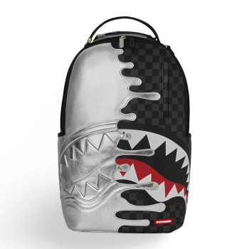 Sprayground - Sılver Sıde Drıp Black Check Dlxsv Sırt Çantası
