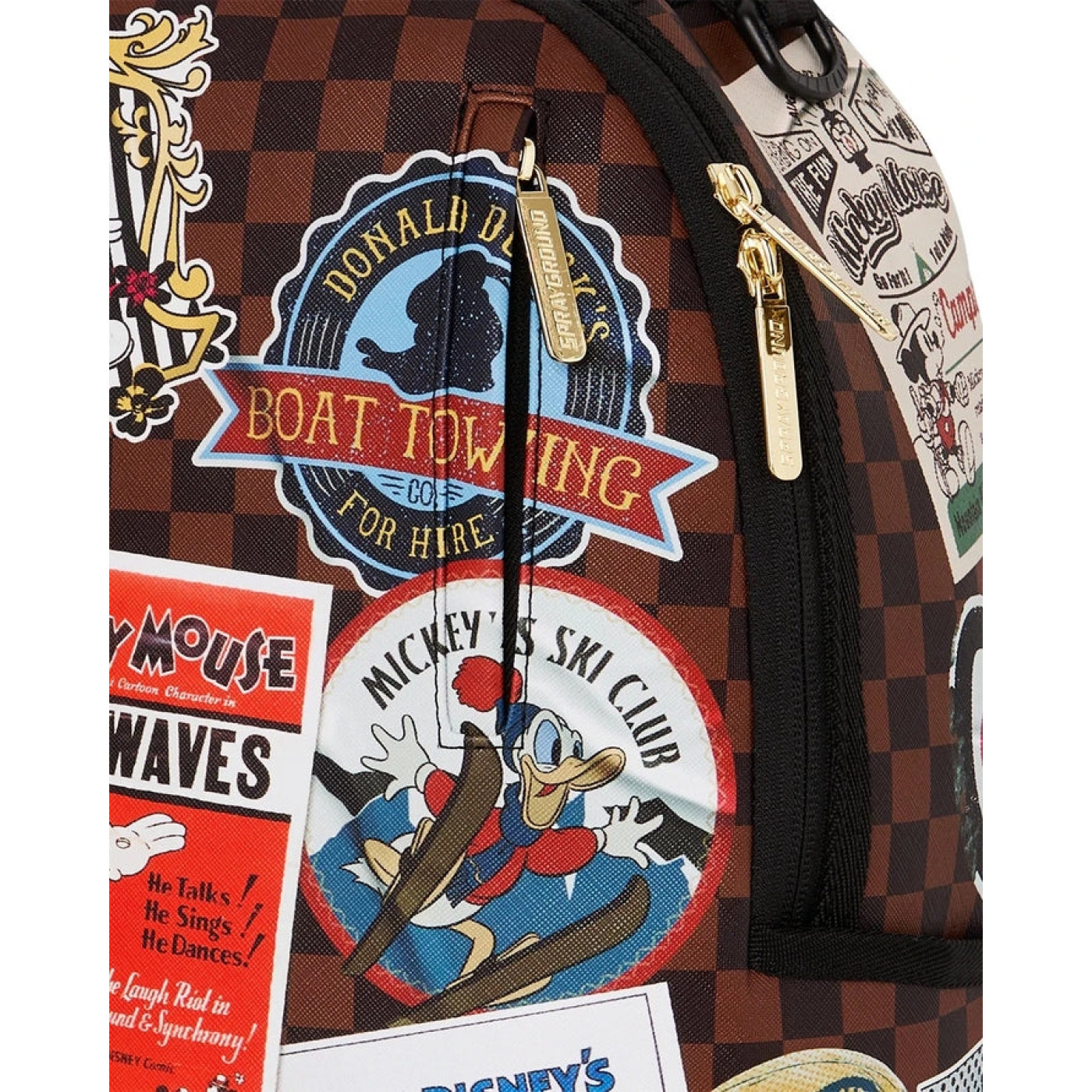 Sprayground - Mickey Mouse Küresel Mogul Sırt Çantası