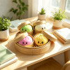 Squishy Rainbow Mystery Glitter Bun Dumpling Sürpriz Paket