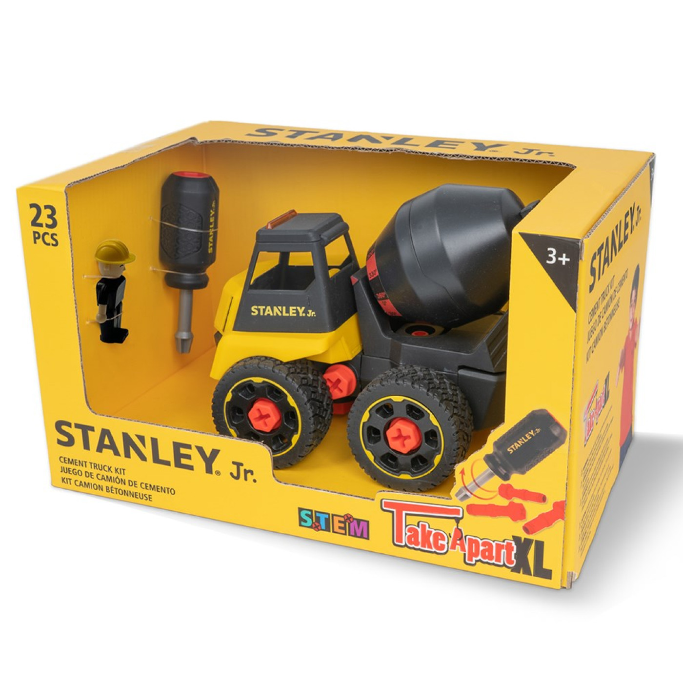 Stanley Jr. Stanley Jr. - Tak Çıkar Beton Mikseri - XL - Diğer Oyuncak Görseli