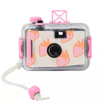 Sunnylife - Çocuk Sualtı Fotoğraf Makinası - Çilek