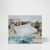 Sunnylife Çift Kişilik Soft Yeşil Çizgili  Havuz Yatağı Simidi - S41DHWHT - 9339296066935