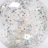 3D Inflatable Beach Ball Cotton Candy Glitter - S51BBBPK - 9339296069271