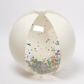 Sunnylife - Parıltılı Şişme Çocuk Plaj Topu