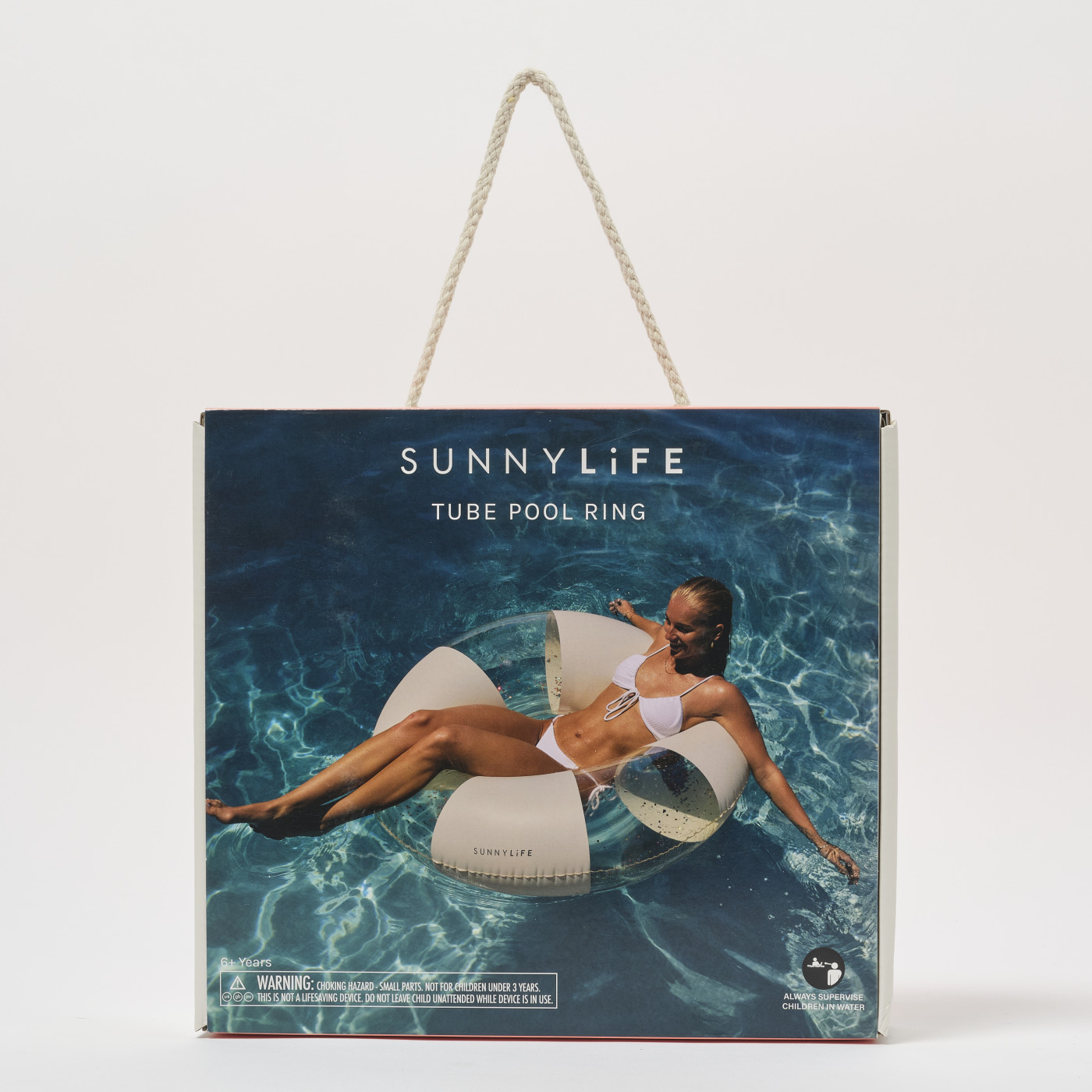 Sunnylife | Şişme Yüzme Simidi Parıltılı Simli