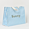 Sunnylife - Büyük Plaj Çantası Mavi Çizgili