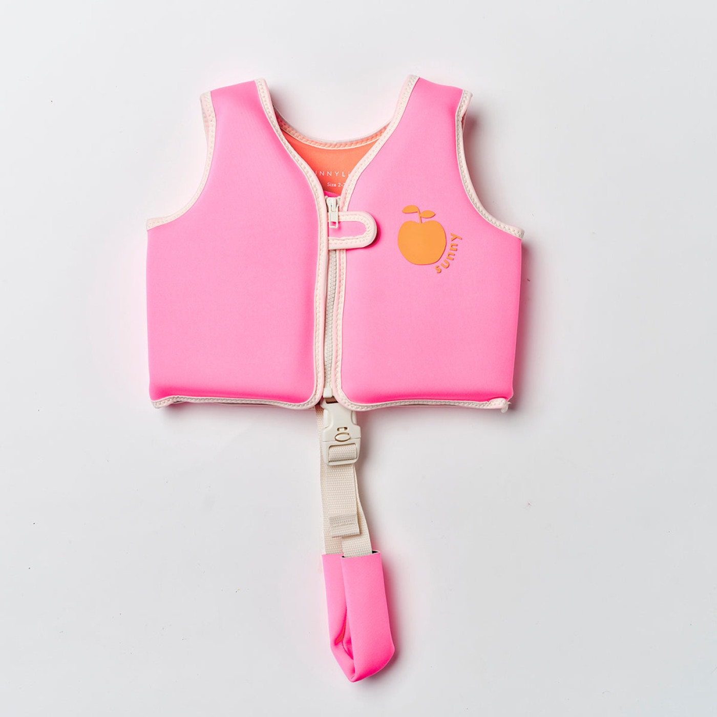 Sunnylife | Neon Pembe Çocuk Yüzme Can Yeleği, 2-3 Yaş Sunnylife | Neon Pembe Çocuk Yüzme Can Yeleği, 2-3 Yaş