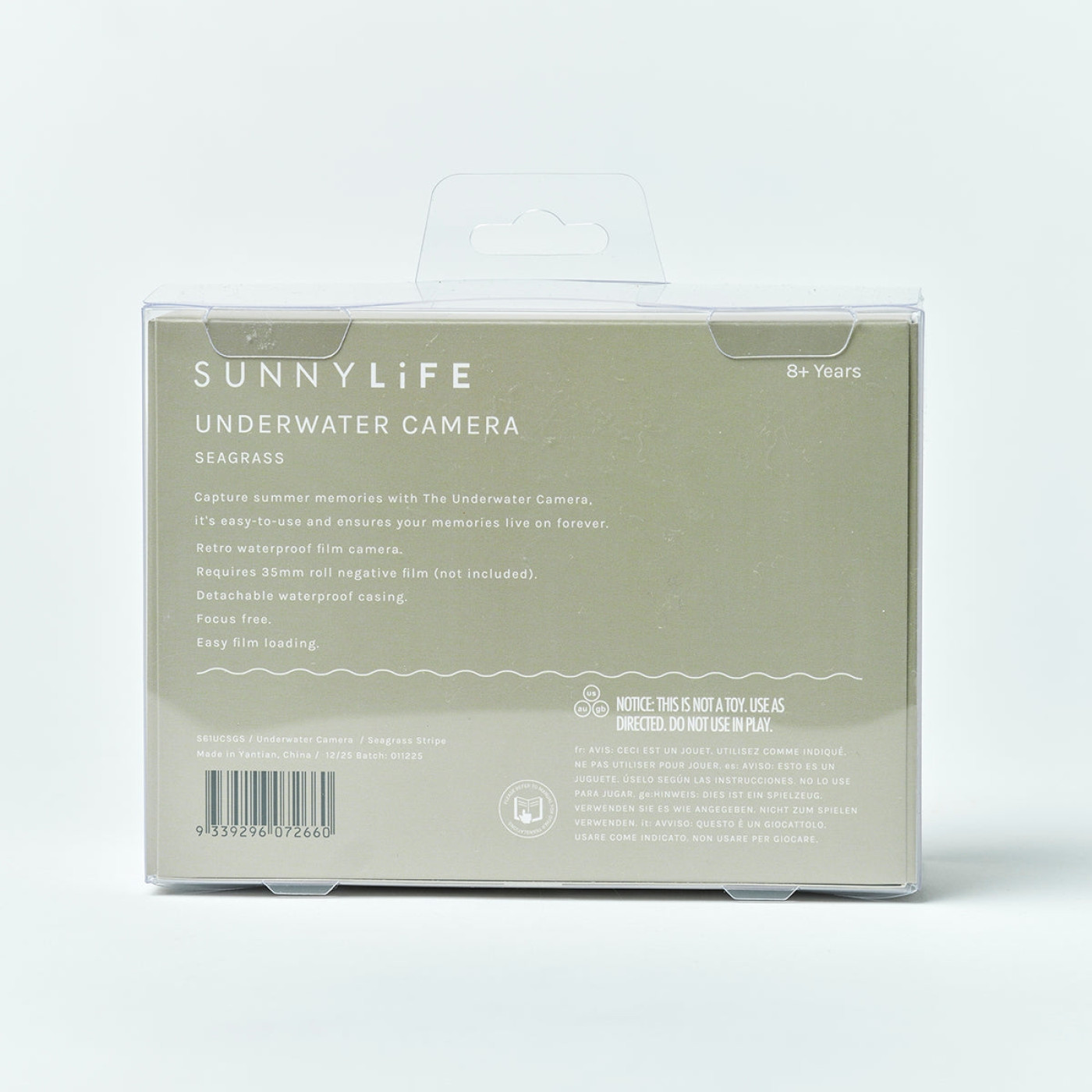 Sunnylife | Retro Çizgili Su Altı Kamerası
