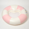 Luxe Tube Pool Ring Stole My Heart Pink Stripe - 9339296069165 Luxe Tube Pool Ring Stole My Heart Pink Stripe - S51HPRGL - 9339296069165