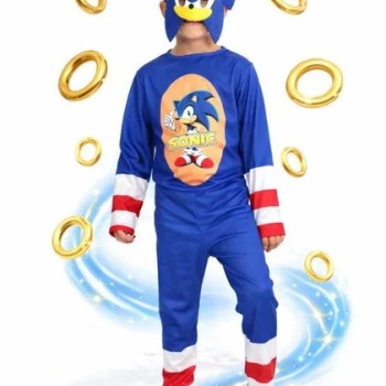 Sonic Kostüm Seti