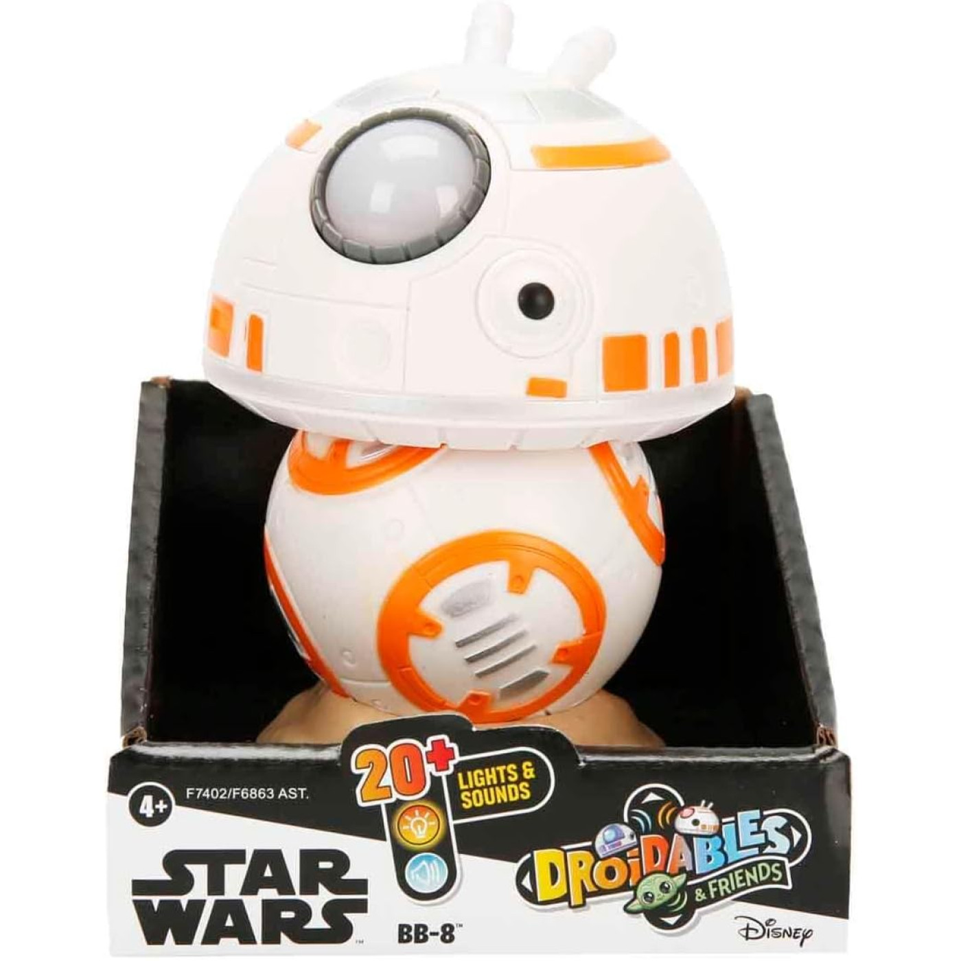 TM Sesli ve Işıklı Star Wars Elektronik Droidables - 2.399,90TL TL - Kiki's Corner TM Sesli ve Işıklı Star Wars Elektronik Droidables - Diğer Oyuncak Görseli