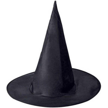Halloween Siyah Cadı Şapkası