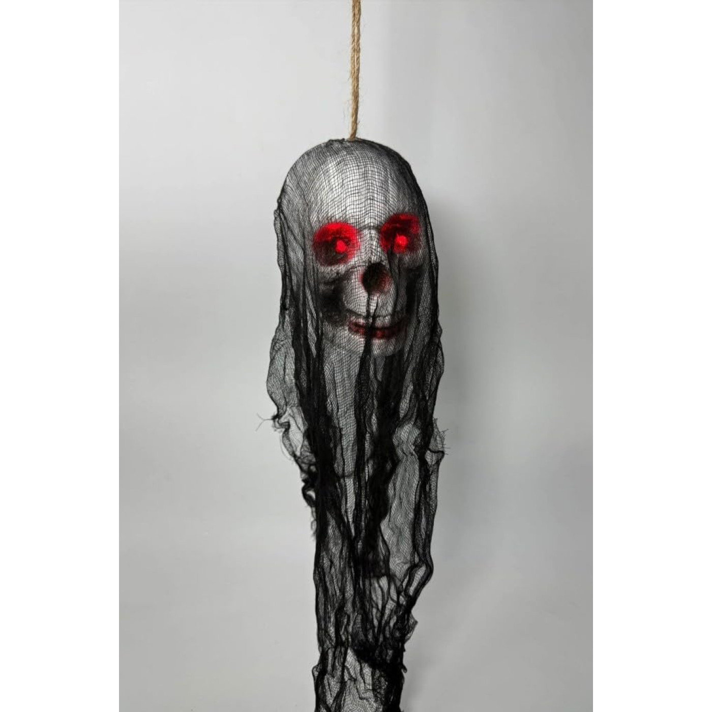 TM Halloween Led Işıklı Kuru Kafa Asma Süs - Halloween Görseli