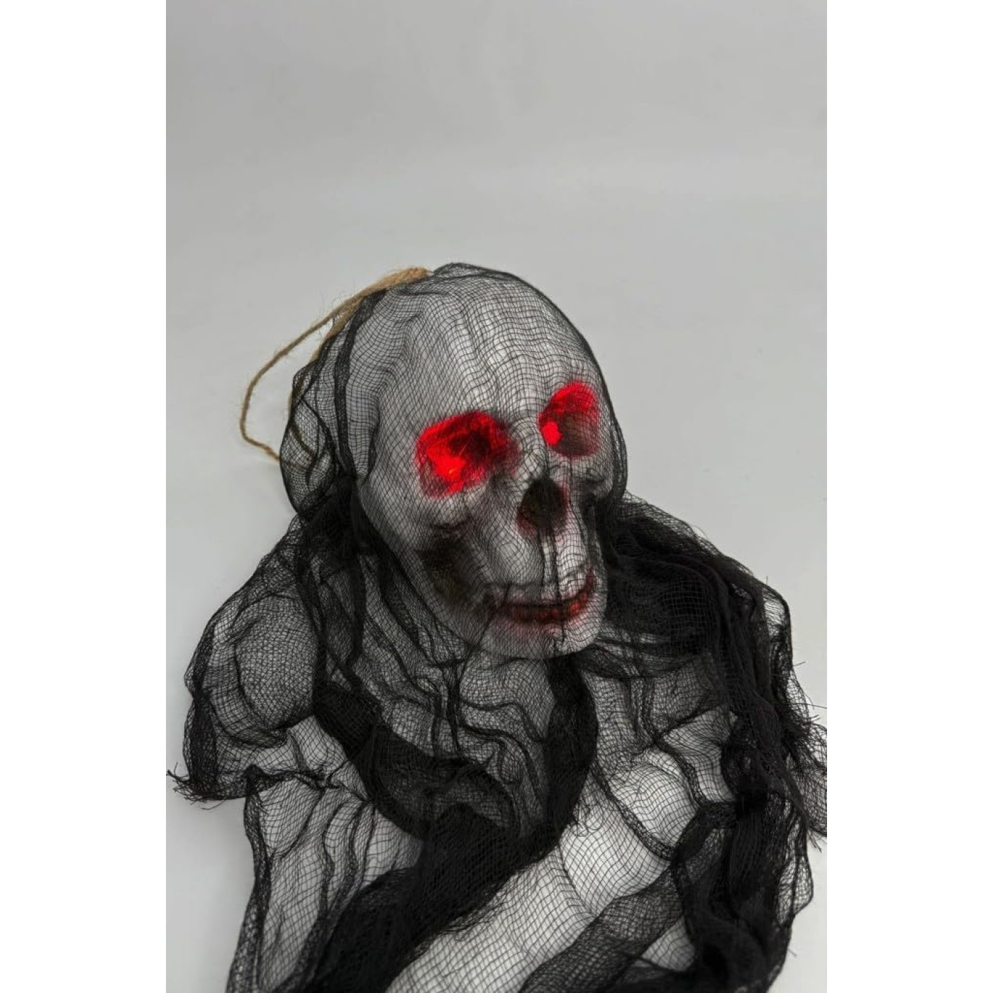 TM Halloween Led Işıklı Kuru Kafa Asma Süs - Halloween Görseli