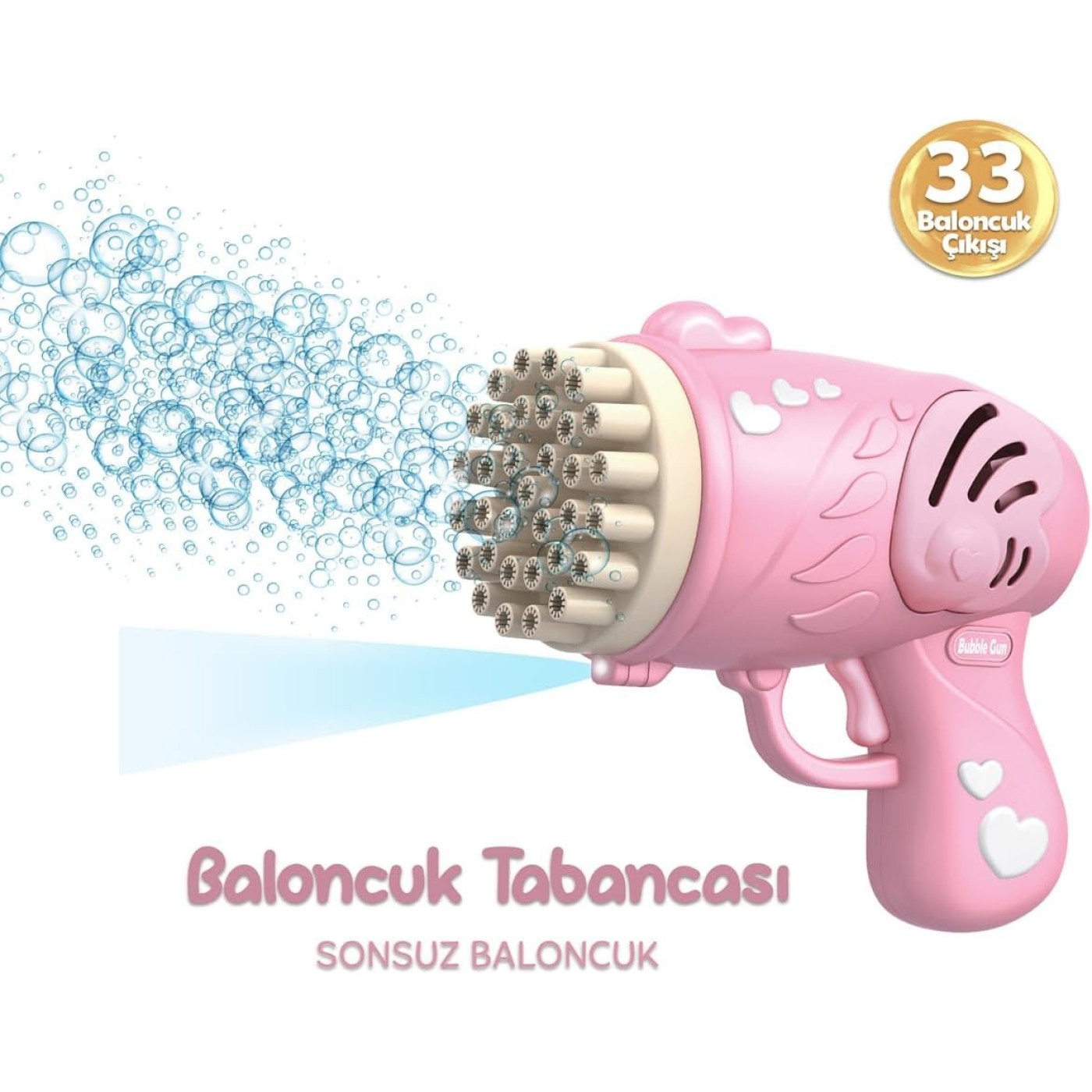 Işıklı Balon Yapma Makinası Çoklu Delikli Pembe