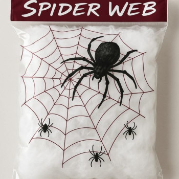 Halloween Örümcek Ağı Seti Beyaz