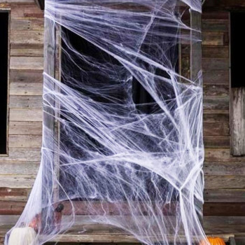 Halloween Örümcek Ağı Seti Beyaz