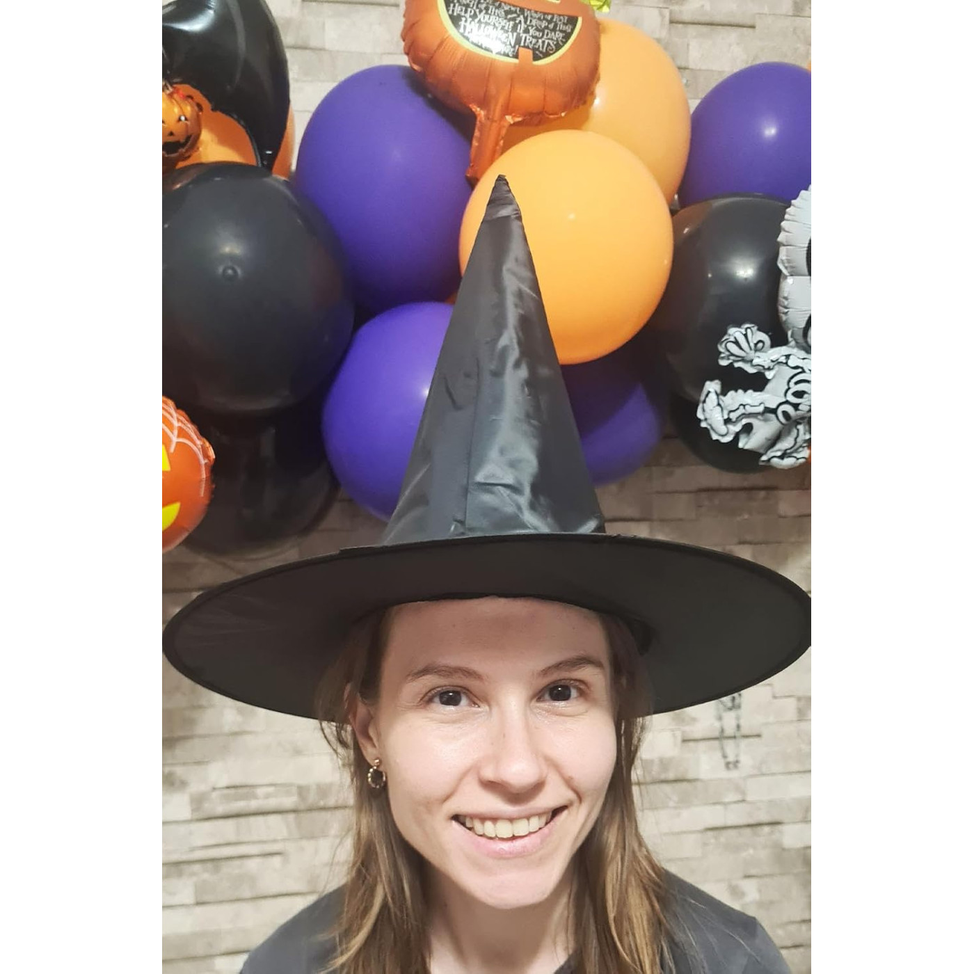 TM Halloween Siyah Cadı Şapkası - Halloween Görseli