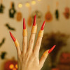 TM Halloween Cadı Tırnağı Kırmızı - 249,90TL TL - Kiki's Corner TM Halloween Cadı Tırnağı Kırmızı - Halloween Görseli