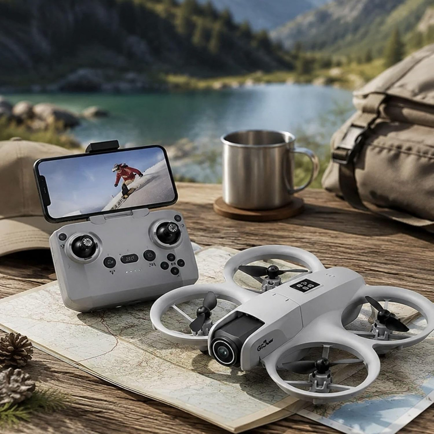 T1 Pro Aircraft Kameralı Mini Drone -  Görseli