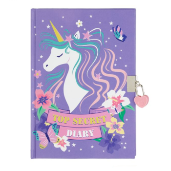 Unicorn Kilitli Defter / Günlük