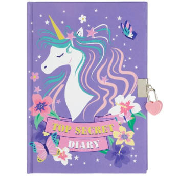 Unicorn Kilitli Defter / Günlük