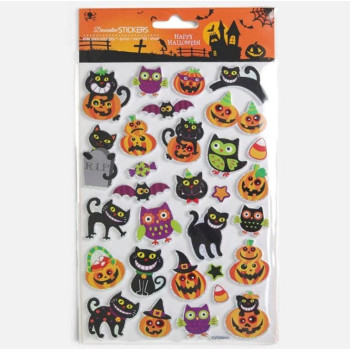 Halloween Hologramlı 3D Sticker