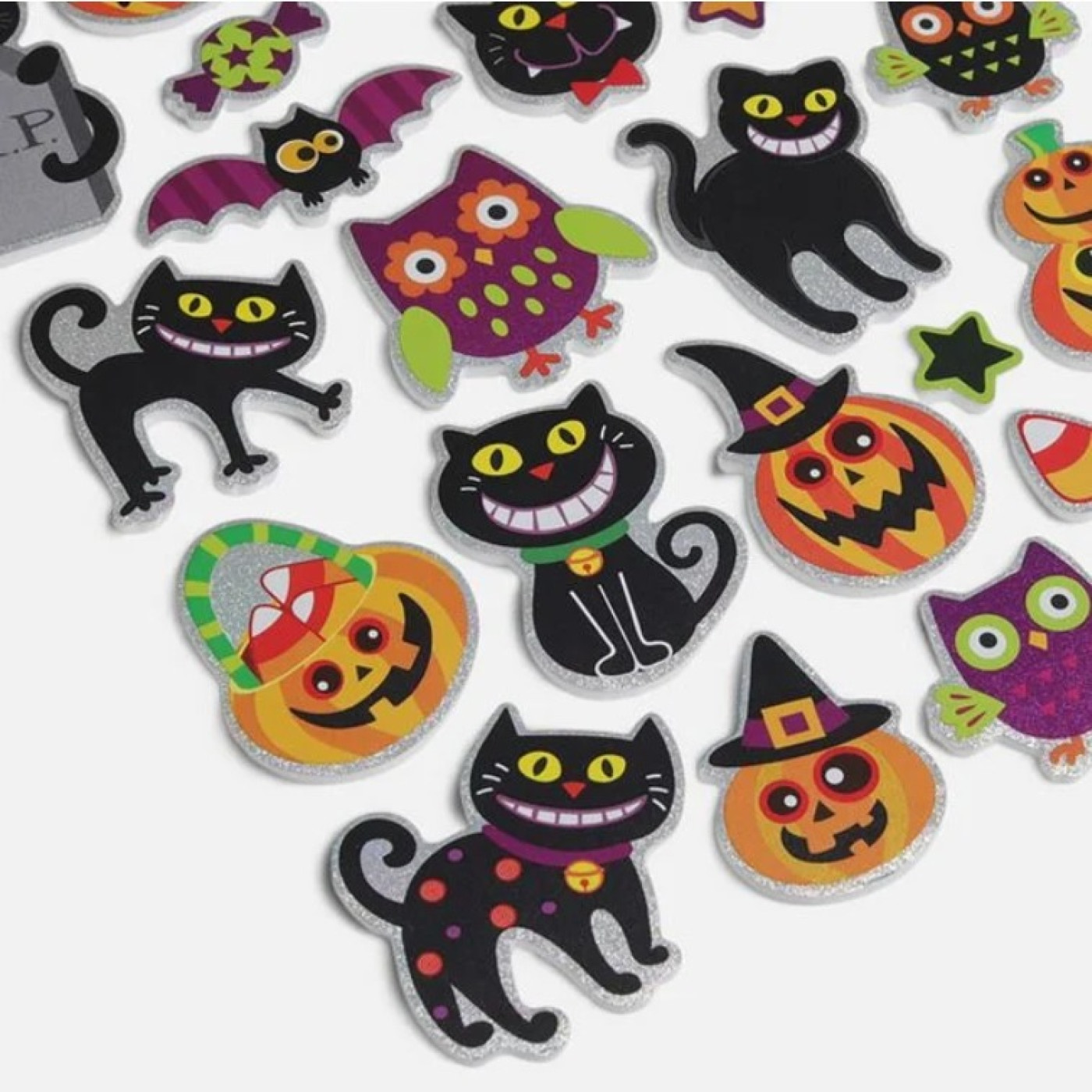 TM Halloween Hologramlı 3D Sticker - Halloween Görseli