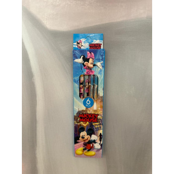 Disney Mıckey mouse Kalem Paketi x6