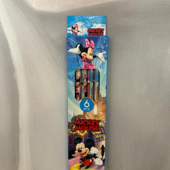 Disney Mıckey mouse Kalem Paketi x6