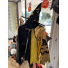 Parlak Yıldızlı Hallowen Şapka ve Pelerin Seti - 8690000003679 - 8690000003679