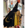 Parlak Yıldızlı Hallowen Şapka ve Pelerin Seti - 8690000003679 - 8690000003679