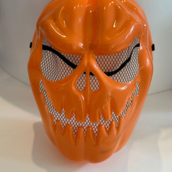 Turuncu Halloween Maske