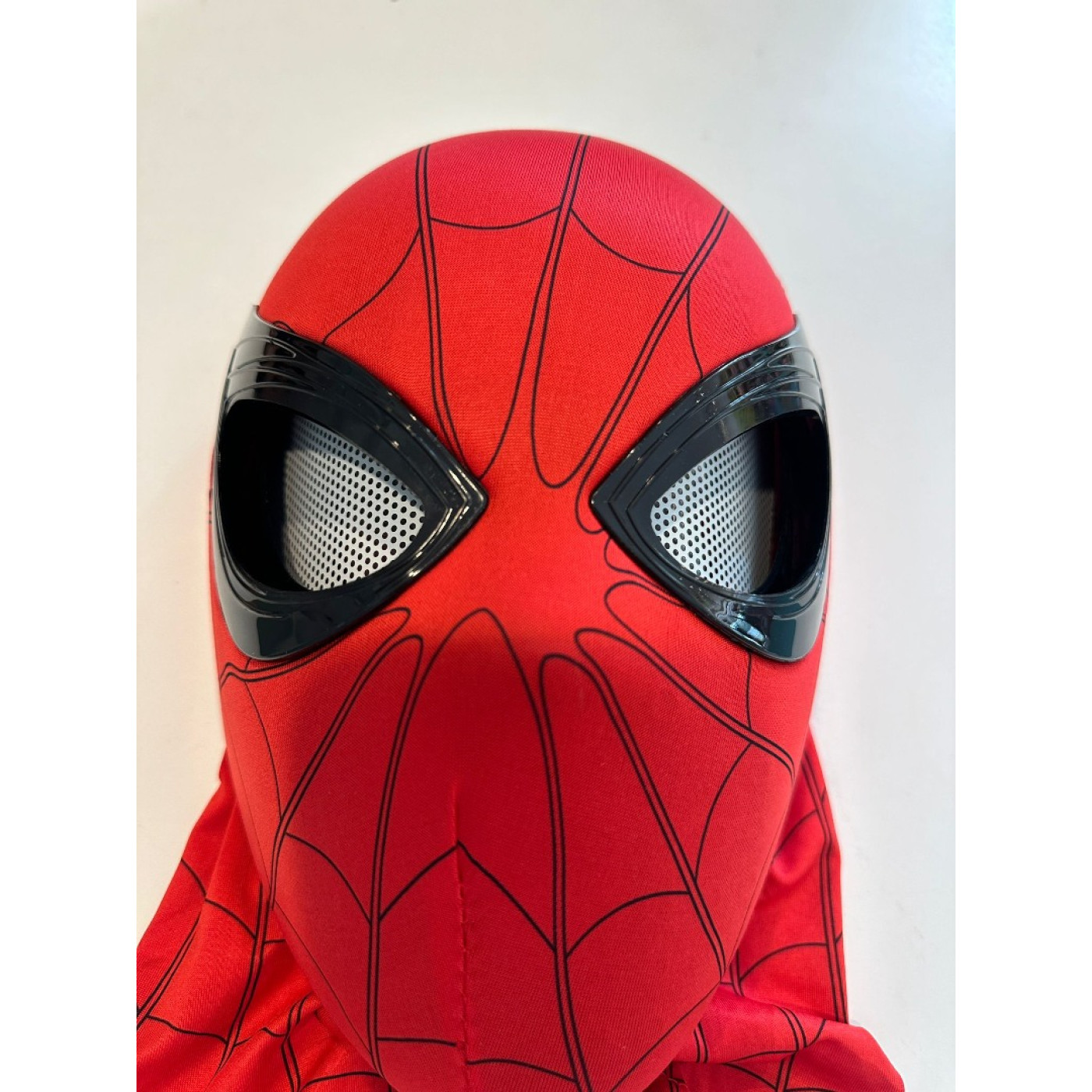 Hareketli Örümcek Adam Maskesi - Kırmızı - 8690000003754 - 8690000003754