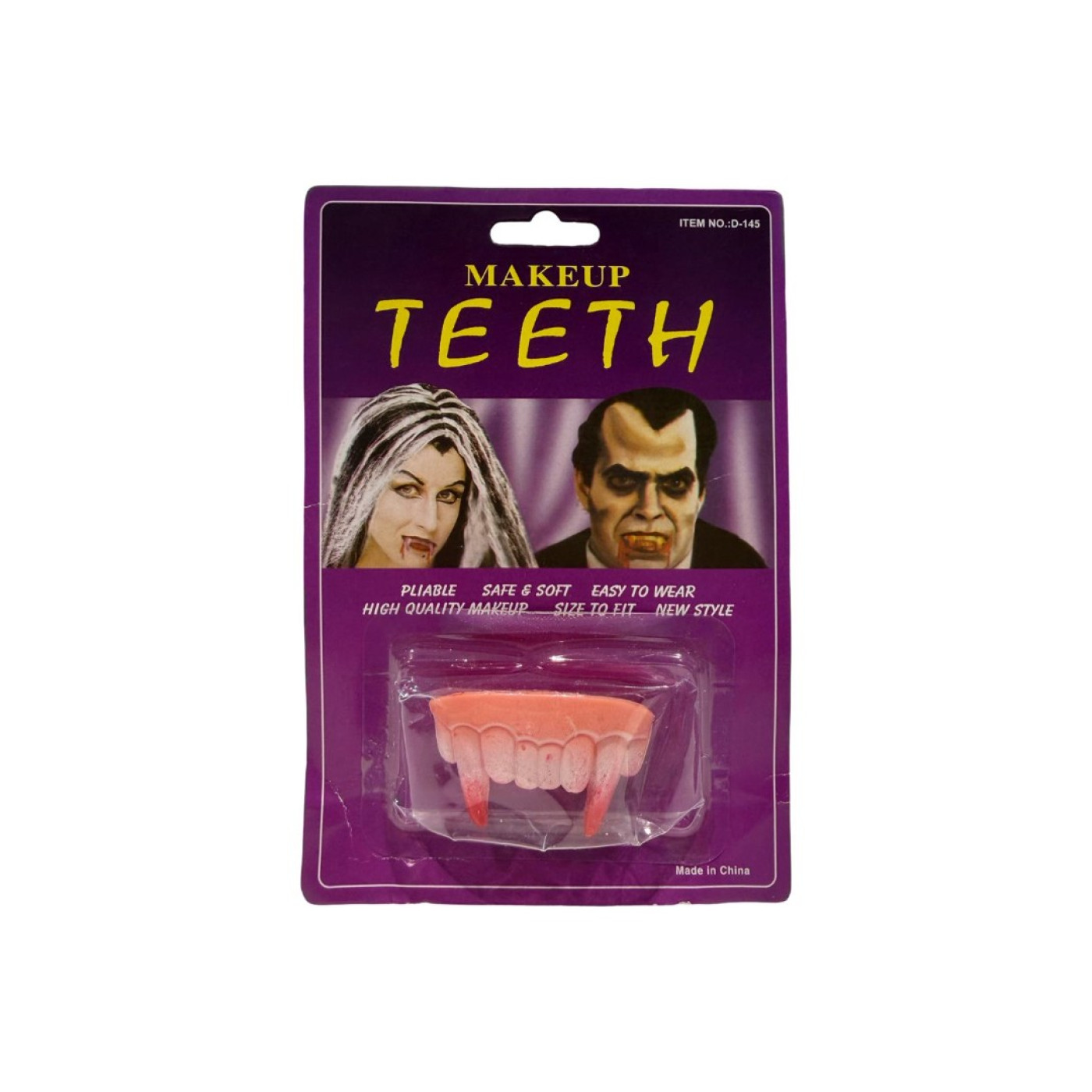 TM Halloween Takma Vampir Diş - Halloween Görseli