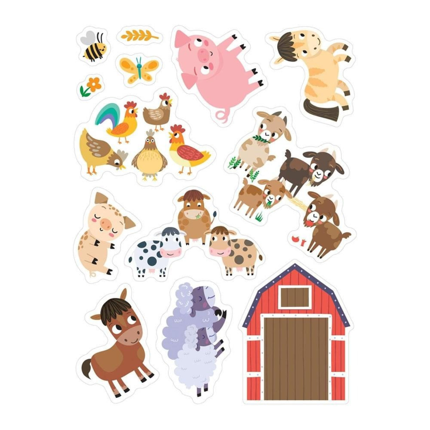 Easy Peely Farm - Peel-Stick-Play - 9781801059138 Easy Peely Farm - Peel-Stick-Play - 9781801059138 - 9781801059138