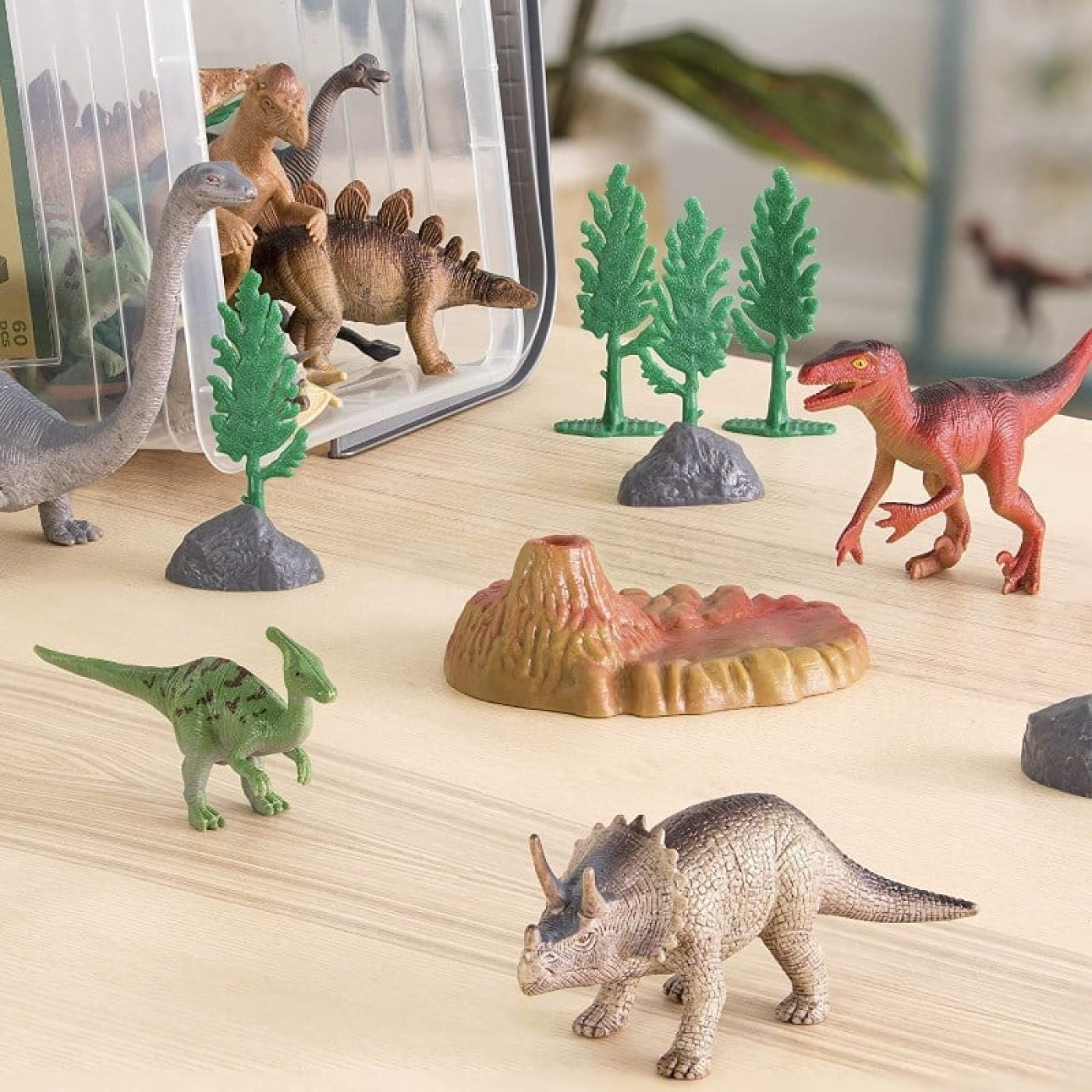 Terra 60 Parça Büyük Oyun Seti - Dinozor Dünyası - 062243332690 Terra 60 Parça Büyük Oyun Seti - Dinozor Dünyası - AN2771Z - 062243332690
