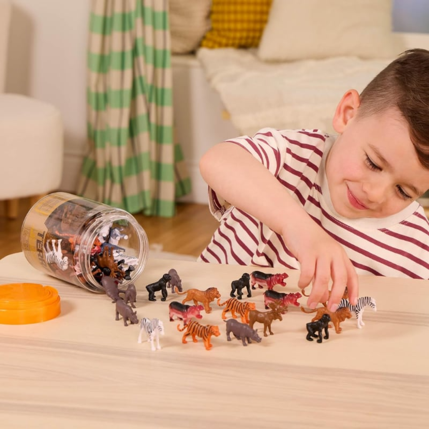 Terra 60 Parça Küçük Oyun Seti - Safari - 062243280571 Terra 60 Parça Küçük Oyun Seti - Safari - AN6004Z - 062243280571