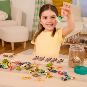 Terra 60 Parça Küçük Oyun Seti - Tropikal Balıklar Terra 60 Parça Küçük Oyun Seti - Tropikal Balıklar